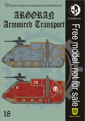 [Elli Patoroch] Warhammer 40K - Argoran Armoured Transport-52纸模网 - 海量纸模型图纸下载