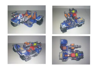 [Elli Patoroch] Warhammer 40K - Attack Bike-52纸模网 - 海量纸模型图纸下载