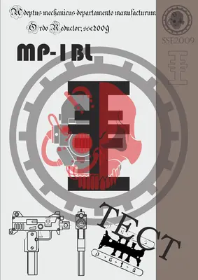 [Elli Patoroch] Warhammer 40K - Autopistol MP 1BL-52纸模网 - 海量纸模型图纸下载