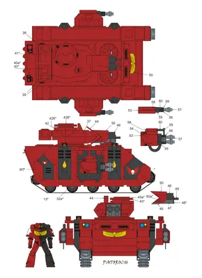 [Elli Patoroch] Warhammer 40K - Baal-52纸模网 - 海量纸模型图纸下载