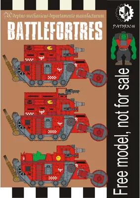 [Elli Patoroch] Warhammer 40K - Battlefortres-52纸模网 - 海量纸模型图纸下载