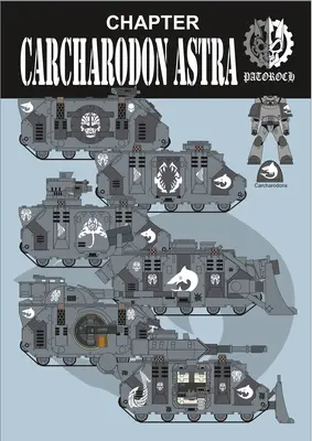 [Elli Patoroch] Warhammer 40K - Carcharodon Astra-52纸模网 - 海量纸模型图纸下载