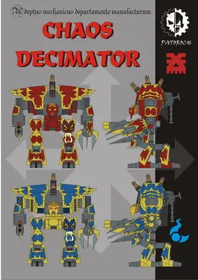 [Elli Patoroch] Warhammer 40K - Chaos Decimator-52纸模网 - 海量纸模型图纸下载