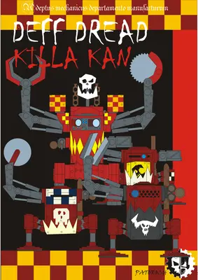 [Elli Patoroch] Warhammer 40K - Deff Dread Killa Kan-52纸模网 - 海量纸模型图纸下载