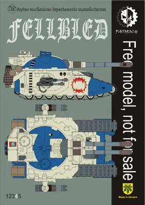 [Elli Patoroch] Warhammer 40K - Fellblad-52纸模网 - 海量纸模型图纸下载