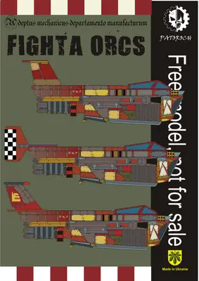 [Elli Patoroch] Warhammer 40K - Fighta Orcs-52纸模网 - 海量纸模型图纸下载