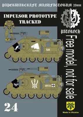 [Elli Patoroch] Warhammer 40K - Gladiator Prototype Tracked-52纸模网 - 海量纸模型图纸下载
