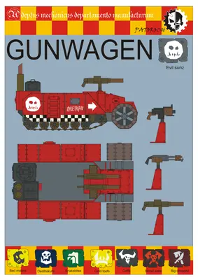 [Elli Patoroch] Warhammer 40K - Gunwagen-52纸模网 - 海量纸模型图纸下载