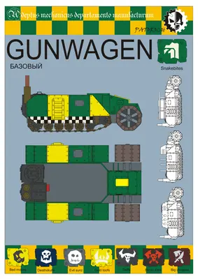 [Elli Patoroch] Warhammer 40K - Gunwagen-52纸模网 - 海量纸模型图纸下载