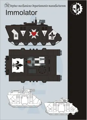 [Elli Patoroch] Warhammer 40K - Immolator-52纸模网 - 海量纸模型图纸下载
