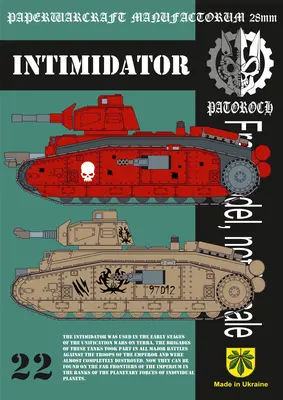 [Elli Patoroch] Warhammer 40K - Intimidator-52纸模网 - 海量纸模型图纸下载