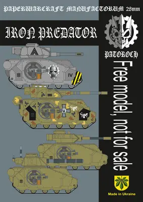 [Elli Patoroch] Warhammer 40K - Iron Predator MkVD-52纸模网 - 海量纸模型图纸下载