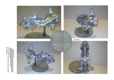 [Elli Patoroch] Warhammer 40K - Jetbike - Commander of the Ravenwing-52纸模网 - 海量纸模型图纸下载