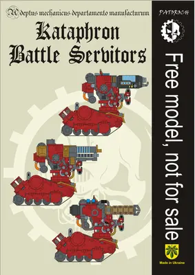 [Elli Patoroch] Warhammer 40K - Kataphron Battle Servitors-52纸模网 - 海量纸模型图纸下载