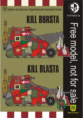 [Elli Patoroch] Warhammer 40K - Kill Bursta/Kill Blasta-52纸模网 - 海量纸模型图纸下载