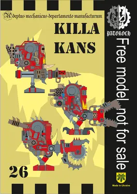 [Elli Patoroch] Warhammer 40K - Killa Kans-52纸模网 - 海量纸模型图纸下载
