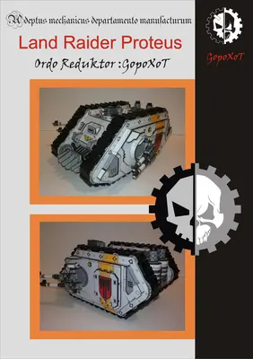 [Elli Patoroch] Warhammer 40K - Land Raider Proteus-52纸模网 - 海量纸模型图纸下载