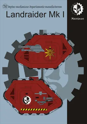 [Elli Patoroch] Warhammer 40K - Landraider Mk I-52纸模网 - 海量纸模型图纸下载