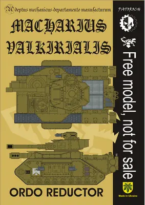[Elli Patoroch] Warhammer 40K - Macharius Valkirialis - Ordo Reductor-52纸模网 - 海量纸模型图纸下载