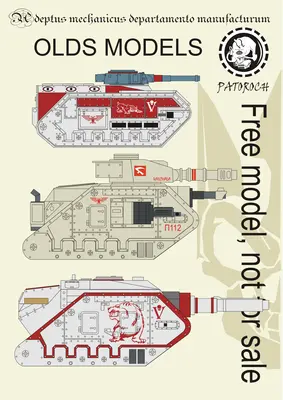 [Elli Patoroch] Warhammer 40K - OLD Chimera Vostroay-52纸模网 - 海量纸模型图纸下载