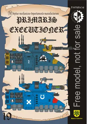 [Elli Patoroch] Warhammer 40K - Primaris Repulsor Executioner-52纸模网 - 海量纸模型图纸下载