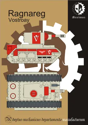 [Elli Patoroch] Warhammer 40K - Ragnarek Vostroay-52纸模网 - 海量纸模型图纸下载