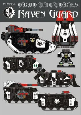 [Elli Patoroch] Warhammer 40K - Raven Guard-52纸模网 - 海量纸模型图纸下载