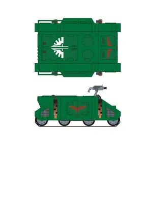[Elli Patoroch] Warhammer 40K - Rhino MKI Olds Model 2-52纸模网 - 海量纸模型图纸下载