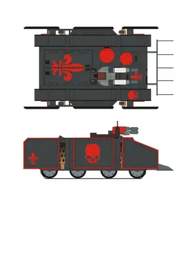 [Elli Patoroch] Warhammer 40K - Rhino MKI Olds Model 3-52纸模网 - 海量纸模型图纸下载
