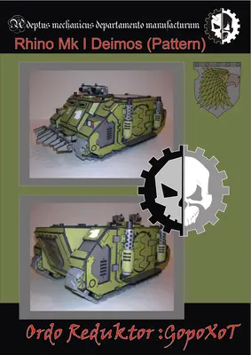 [Elli Patoroch] Warhammer 40K - Rhino MkI Deimos-52纸模网 - 海量纸模型图纸下载