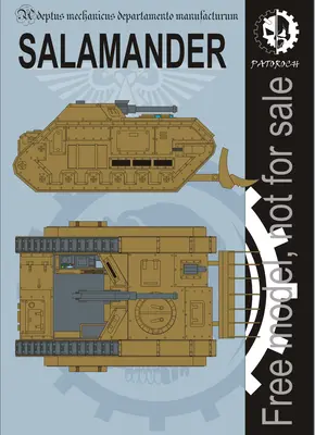 [Elli Patoroch] Warhammer 40K - Salamander-52纸模网 - 海量纸模型图纸下载