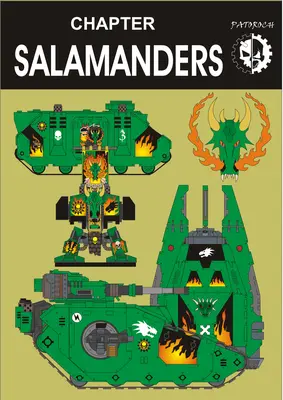 [Elli Patoroch] Warhammer 40K - Salamanders-52纸模网 - 海量纸模型图纸下载