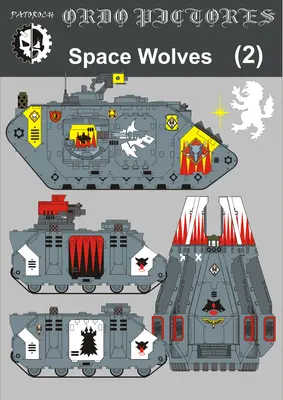 [Elli Patoroch] Warhammer 40K - Space Wolves-52纸模网 - 海量纸模型图纸下载