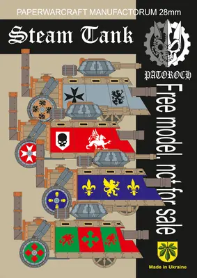 [Elli Patoroch] Warhammer 40K - Steam Tank-52纸模网 - 海量纸模型图纸下载