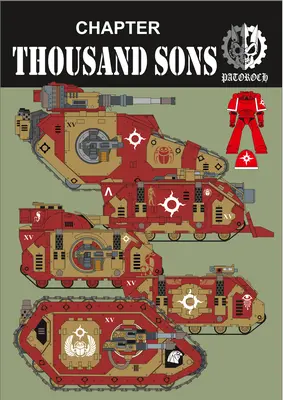 [Elli Patoroch] Warhammer 40K - Thousand Sons-52纸模网 - 海量纸模型图纸下载