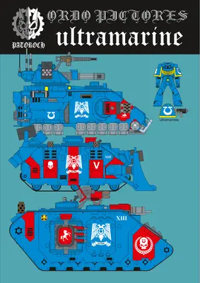 [Elli Patoroch] Warhammer 40K - Ultramarines-52纸模网 - 海量纸模型图纸下载