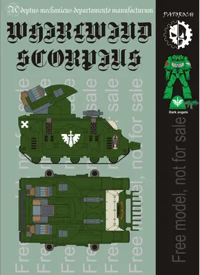 [Elli Patoroch] Warhammer 40K - Whirlwind Scorpius DA-52纸模网 - 海量纸模型图纸下载