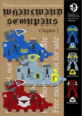 [Elli Patoroch] Warhammer 40K - Whirlwind Scorpius - Ultramariny Kosmicheskie-52纸模网 - 海量纸模型图纸下载