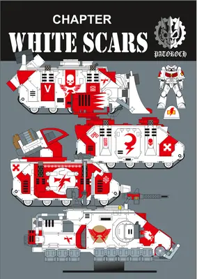 [Elli Patoroch] Warhammer 40K - White Scars-52纸模网 - 海量纸模型图纸下载