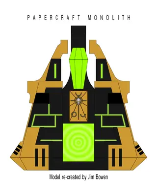 Warhammer 40K - Necron Monolith-52纸模网 - 海量纸模型图纸下载